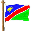 Namibia-Flagge